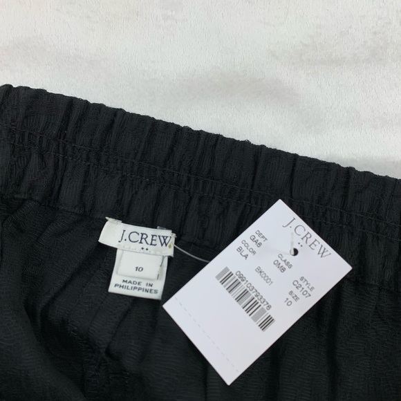 J crew 3 inch Floral Jacquard Pull On Shorts black - Picture 11 of 14